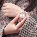  Shop Authentic Guess Cosmo Diamonds Silver Dial Pink Silicone Strap Watch for Women - GW0034L3 - Luxxuri