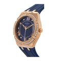  Shop Authentic Guess Cosmo Diamonds Blue Blue Dial Blue Silicone Strap Watch for Women - GW0034L4 - Luxxuri