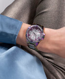  Shop Authentic Guess Lady Frontier Diamonds Silver Dial Multicolor Steel Strap Watch for Women - GW0044L1 - Luxxuri