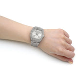  Shop Authentic Guess Raven Diamonds Silver Dial Silver Steel Strap Watch for Women - GW0104L1 - Luxxuri