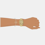  Shop Authentic Guess Raven Diamonds Gold Dial Gold Steel Strap Watch for Women - GW0104L2 - Luxxuri