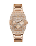  Shop Authentic Guess Raven Diamonds Rose Gold Dial Rose Gold Steel Strap Watch for Women - GW0104L3 - Luxxuri