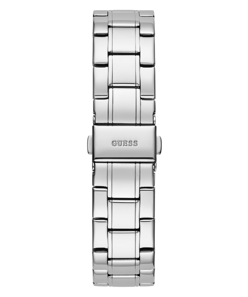  Shop Authentic Guess Sparkler Diamonds Silver Dial Silver Steel Strap Watch for Women - GW0111L1 - Luxxuri
