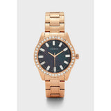  Shop Authentic Guess Sparkler Diamonds Black Dial Rose Gold Steel Strap Watch for Women - GW0111L3 - Luxxuri