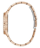  Shop Authentic Guess Sparkler Diamonds Black Dial Rose Gold Steel Strap Watch for Women - GW0111L3 - Luxxuri