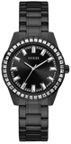  Shop Authentic Guess Sparkler Diamonds Black Dial Black Steel Strap Watch for Women - GW0111L4 - Luxxuri