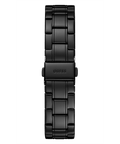 Guess Sparkler Diamonds Black Dial Black Steel Strap Watch for Women - GW0111L4