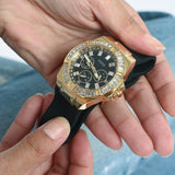  Shop Authentic Guess Venus Diamonds Black Dial Black Rubber Strap Watch for Women - GW0118L2 - Luxxuri