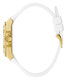  Shop Authentic Guess Marina Multifunction White Dial White Rubber Strap Watch for Women - W1025L5 - Luxxuri