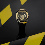  Shop Authentic Guess Phoenix Multifunction Black Dial Black Leather Strap Watch for Men - GW0202G1 - Luxxuri