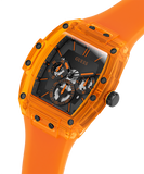  Shop Authentic Guess Phoenix Multifunction Black Dial Orange Rubber Strap Watch For Men - GW0203G10 - Luxxuri