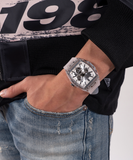  Shop Authentic Guess Phoenix Multi Function Silver Dial White Rubber Strap Watch for Men - GW0203G1 - Luxxuri