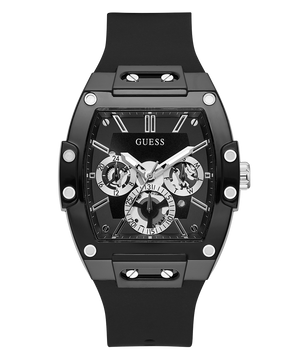  Shop Authentic Guess Phoenix Multifunction Black Dial Black Rubber Strap Watch for Men - GW0203G3 - Luxxuri