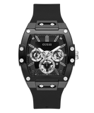  Shop Authentic Guess Phoenix Multifunction Black Dial Black Rubber Strap Watch for Men - GW0203G3 - Luxxuri