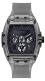  Shop Authentic Guess Phoenix Multifunction Black Dial Grey Silicone Strap Watch For Men - GW0203G9 - Luxxuri