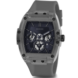  Shop Authentic Guess Phoenix Multifunction Black Dial Grey Silicone Strap Watch For Men - GW0203G9 - Luxxuri