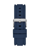  Shop Authentic Guess Commander Blue Dial Blue Rubber Strap Watch for Men - GW0211G1 - Luxxuri