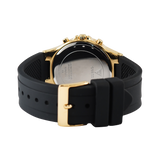  Shop Authentic Guess Moonlight Crystals Silver Dial Black Silicone Strap Watch For Women - GW0257L1 - Luxxuri
