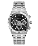  Shop Authentic Guess Continental Black Dial Silver Steel Strap Watch for Men - GW0260G1 - Luxxuri