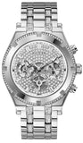  Shop Authentic Guess Continental Silver Dial Silver Steel Strap Watch for Men - GW0261G1 - Luxxuri