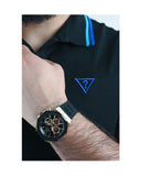  Shop Authentic Guess Momentum Black Dial Black Rubber Strap Watch for Men - GW0263G1 - Luxxuri