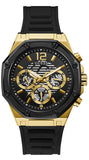  Shop Authentic Guess Momentum Black Dial Black Rubber Strap Watch for Men - GW0263G1 - Luxxuri