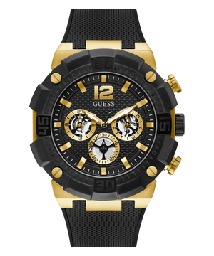  Shop Authentic Guess Navigator Chronograph Black Dial Black Rubber Strap Watch for Men - GW0264G3 - Luxxuri