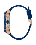  Shop Authentic Guess Navigator Chronograph Blue Dial Blue Rubber Strap Watch for Men - GW0264G4 - Luxxuri