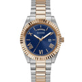 Shop Authentic Guess Connoisseur Quartz Blue Dial Two Tone Steel Strap Watch For Men - GW0265G12 - Luxxuri