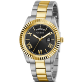  Shop Authentic Guess Connoisseur Black Dial Two Tone Steel Strap Watch for Men - GW0265G5 - Luxxuri
