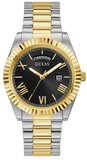  Shop Authentic Guess Connoisseur Black Dial Two Tone Steel Strap Watch for Men - GW0265G5 - Luxxuri