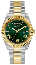  Shop Authentic Guess Connoisseur Green Dial Two Tone Steel Strap Watch for Men - GW0265G8 - Luxxuri