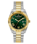  Shop Authentic Guess Connoisseur Green Dial Two Tone Steel Strap Watch for Men - GW0265G8 - Luxxuri