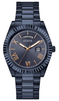 Shop Authentic Guess Connoisseur Quartz Blue Dial Blue Steel Strap Watch For Men - GW0265G9 - Luxxuri
