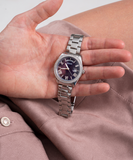  Shop Authentic Guess Luna Diamonds Blue Dial Silver Steel Strap Watch for Women - GW0307L1 - Luxxuri