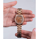  Shop Authentic Guess Luna Diamonds Rose Gold Dial Rose Gold Steel Strap Watch for Women - GW0307L3 - Luxxuri