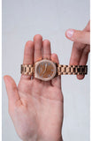  Shop Authentic Guess Luna Diamonds Rose Gold Dial Rose Gold Steel Strap Watch for Women - GW0307L3 - Luxxuri