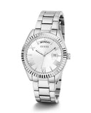  Shop Authentic Guess Luna Silver Dial Silver Steel Strap Watch for Women - GW0308L1 - Luxxuri