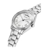  Shop Authentic Guess Luna Silver Dial Silver Steel Strap Watch for Women - GW0308L1 - Luxxuri