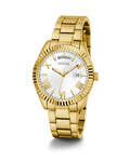  Shop Authentic Guess Luna White Dial Gold Steel Strap Watch for Women - GW0308L2 - Luxxuri