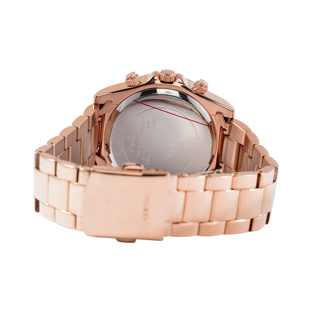  Shop Authentic Guess Eclipse Rose Gold Dial Rose Gold Steel Strap Watch for Women - GW0314L3 - Luxxuri