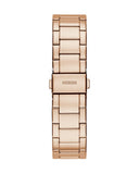  Shop Authentic Guess Moonlight Multi Function Diamonds White Dial Rose Gold Steel Strap Watch for Women - GW0320L3 - Luxxuri