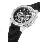  Shop Authentic Guess Trophy Multifunction Black Dial Black Rubber Strap Watch for Men - GW0333G1 - Luxxuri