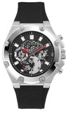  Shop Authentic Guess Third Grear Multi Function Black Dial Black Rubber Strap Watch for Men- GW0334G1 - Luxxuri