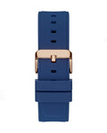 Guess Third Gear Analog Blue Dial Blue Rubber Strap Watch for Men - GW0334G3
