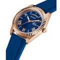  Shop Authentic Guess Connoisseur Blue Dial Blue Silicone Strap Watch For Men - GW0335G2 - Luxxuri