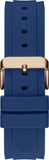  Shop Authentic Guess Connoisseur Blue Dial Blue Silicone Strap Watch For Men - GW0335G2 - Luxxuri