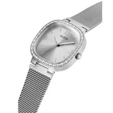  Shop Authentic Guess Tapestry Diamonds Silver Dial Silver Mesh Bracelet Watch for Women - GW0354L1 - Luxxuri