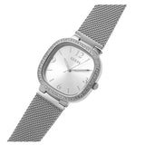  Shop Authentic Guess Tapestry Diamonds Silver Dial Silver Mesh Bracelet Watch for Women - GW0354L1 - Luxxuri