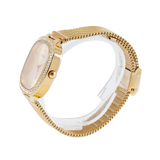  Shop Authentic Guess Tapestry Diamonds Gold Dial Gold Mesh Bracelet Watch for Women - GW0354L2 - Luxxuri